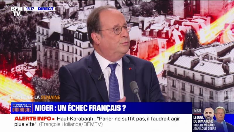 François Hollande: le départ des troupes de l'armée françaises du Sahel 