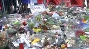 L'hommage sur la promenade des Anglais, le 18 juillet 2016.