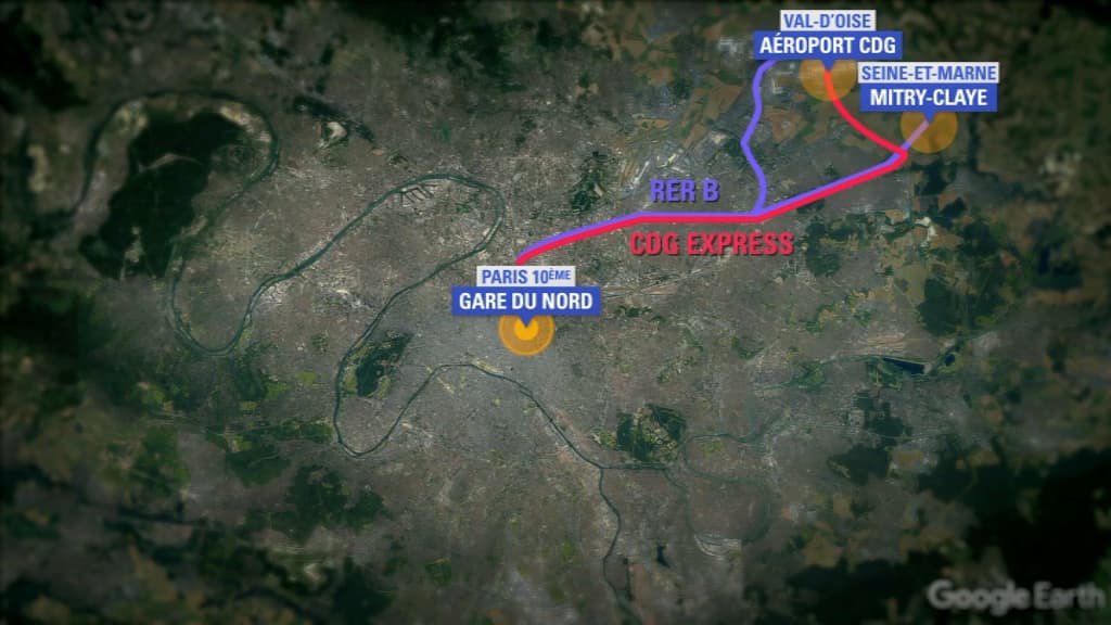 Le CDG Express soit relier Paris à Roissy à l'horizon 2024.