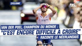Mondiaux de cyclisme : "C'est encore difficile à croire", van der Poel toujours sur un nuage après son sacre