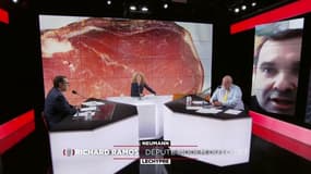 "On l'appelle jambon blanc alors qu'on veut qu'il soit rose!" dit Richard Ramos, député du Loiret, auteur du rapport sur les dangers des nitrites dans la charcuterie