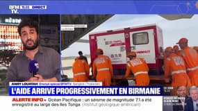 Séisme: la guerre civile ralentit l'arrivée de l'aide internationale en Birmanie