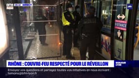 Rhône: un couvre-feu globalement bien respecté pour le Nouvel An