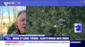 Crues dans l'Indre: "Depuis 1989, je n'ai jamais connu une telle crue", raconte le maire de Belabre