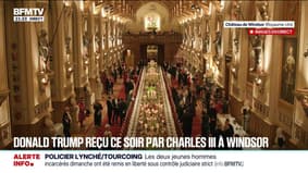 Visite de Donald Trump à Winsdor: les premières images à l'intérieur du château