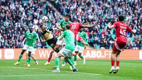 Saint-Etienne-Brest le 13 avril 2025 en Ligue 1
