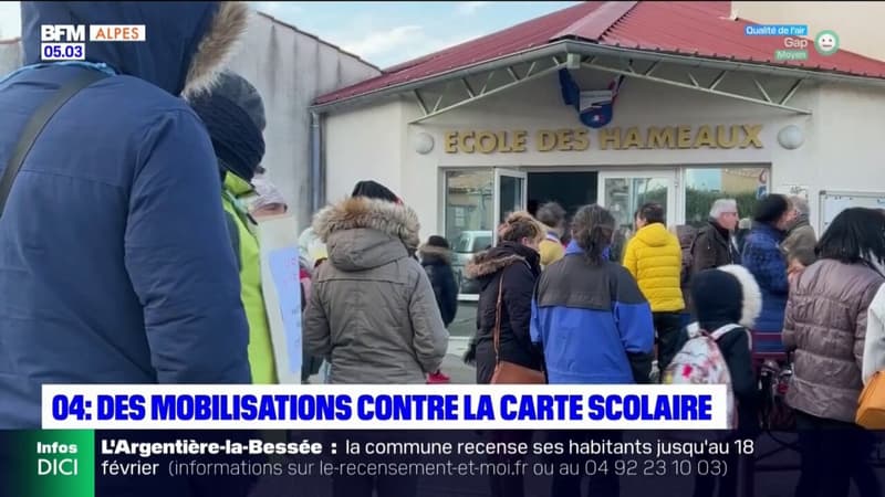 Alpes-de-Haute-Provence : des manifestations contre la carte scolaire