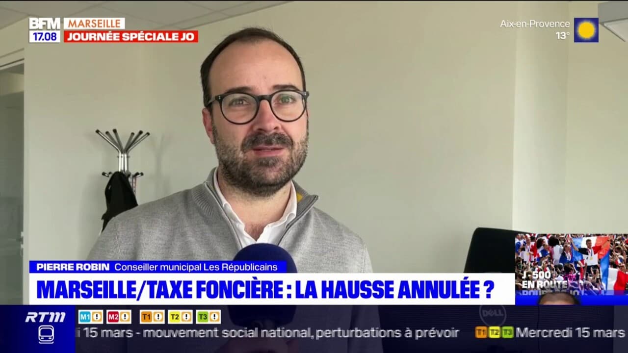 comment est calculée la taxe foncière à marseille