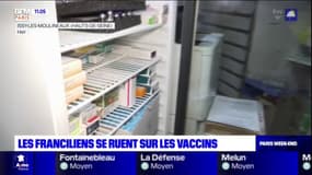 Vaccins: les Franciliens au rendez-vous