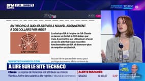 À lire sur le site Tech&Co : Anthropic, à quoi va servir le nouvel abonnement à 200 dollars par mois ?, par Salomé Ferraris - 10/04