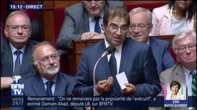 Christian Jacob à Édouard Philippe: "Vous n'arrivez plus à dissimuler l'affaiblissement de l'exécutif"