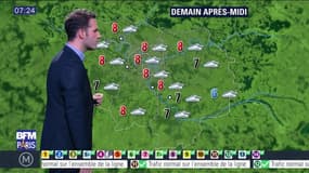 Météo Paris Ile-de-France du mercredi 21 décembre 2016: Quelques éclaircies sous une température fraîche jusqu'en fin de matinée