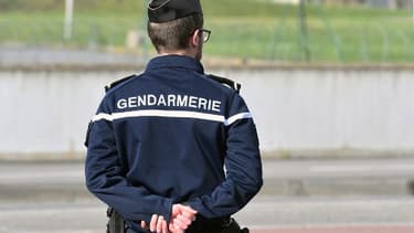 Un officier de gendarmerie - Image d'illustration