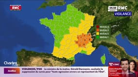 Vigilance orange: 9 départements en alerte pour orages et inondation