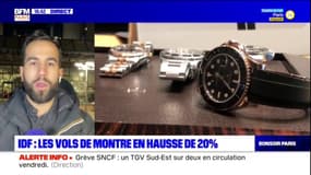 Ile-de-France: les vols de montres en hausse de 20%