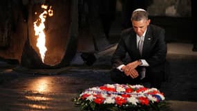 Le président Barack Obama a achevé vendredi son voyage officiel en Israël par des visites chargées d'émotion sur des lieux symboliques de l'histoire de l'Etat hébreu, comme le mémorial de l'Holocauste (photo) ou les tombes de Theodor Herzl et d'Yitzhak Ra