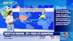 Droits de douane: l'UE taxe-t-elle vraiment les produits américains à 39%?