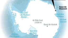 Un brise-glace australien échoué en Antarctique