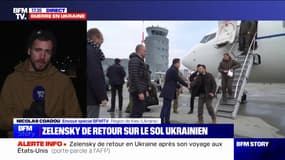 Volodymyr Zelensky de retour sur le sol ukrainien après son voyage aux États-Unis et en Pologne