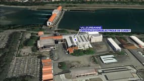 La centrale hydroélectrique de Cusset.