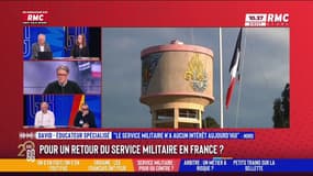 Retour du service militaire en France : "ça n'a aucun intérêt, la priorité c'est de peser à l'international"
