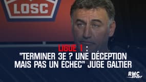 "La 3e place serait une déception mais pas un échec" juge Christophe Galtier
