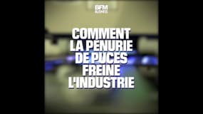 Comment la pénurie de puces électroniques freine l'industrie