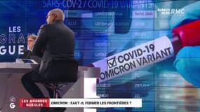 Fermeture des frontières face au variant Omicron: "Ça ne sert à rien, c'est comme stopper une inondation en écartant les bras"