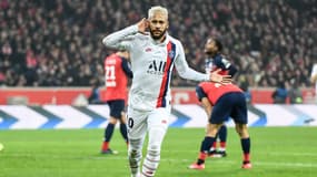 Neymar lors du match Lille-PSG, le 26 janvier 2020