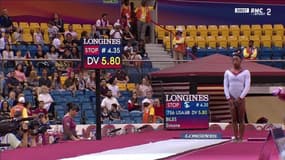 Simone Biles sacrée championne du monde sans trembler sur le saut de cheval !