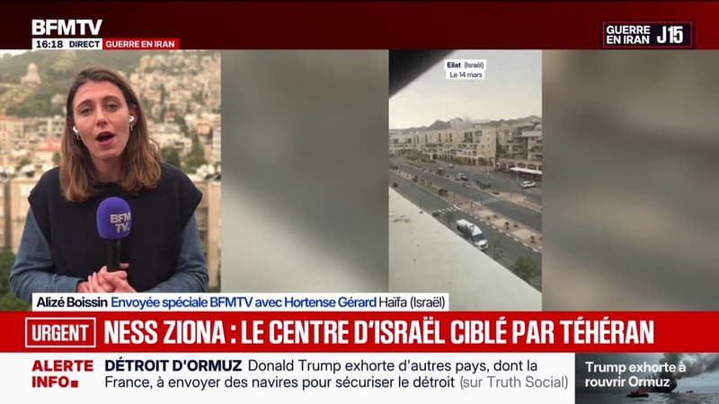 Guerre au Moyen-Orient: l'Iran poursuit ses frappes sur Israël