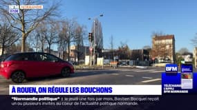 Rouen: les bouchons régulés