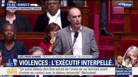Le député LFI Loïc Prud'homme interpelle l'exécutif sur les violences policières