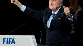 Sepp Blatter, le président de la Fifa