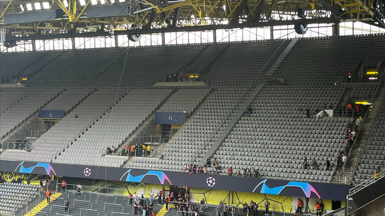 Le parcage visiteurs