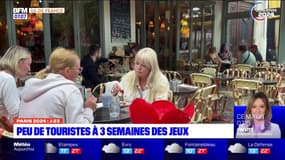 JO 2024: à trois semaines des Jeux, les touristes se font désirer, les commerçants parisiens inquiets