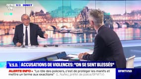Accusations de violences policières: "On se sent blessé moralement, quand on est mis en cause systématiquement", affirme Laurent Nuñez