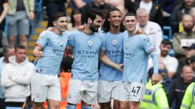 J. Alvarez, I. Gundogan, N. Aké et P. Foden