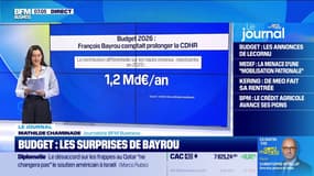 Budget : les surprises de Bayrou