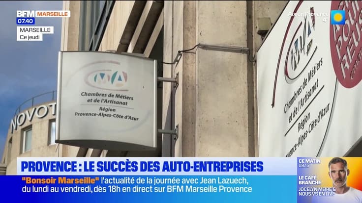 Provence : le succès des auto-entreprises 
