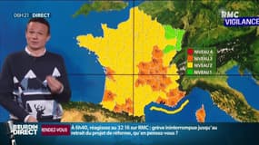 ALERTE METEO: 23 départements désormais placés en vigilance orange