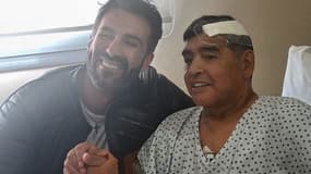 La dernière photo publique de Maradona