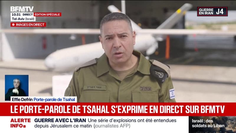 Guerre au Moyen-Orient: "Nous avons attaqué le site de la présidence, du conseil de sécurité nationale et du conseil des Sages" en Iran, déclare le porte-parole de l'armée israélienne