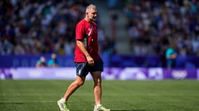 David Courteix lors des Jeux olympiques de Paris, le 29 juillet 2024