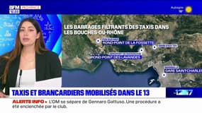 Bouches-du-Rhône: les taxis et les brancardiers mobilisés