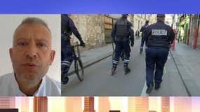 Le gériatre Olivier Guérin, membre du Conseil scientifique, sur BFMTV, le 22 mars 2021.