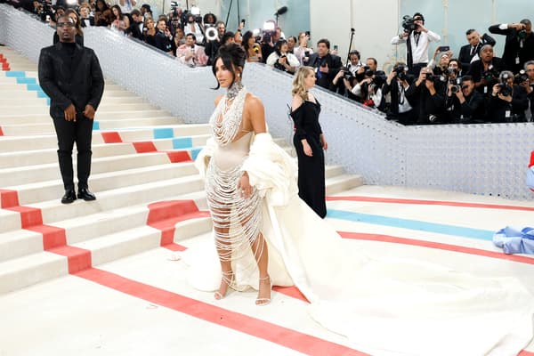 Kim Kardashian, lors du Met Gala 2023