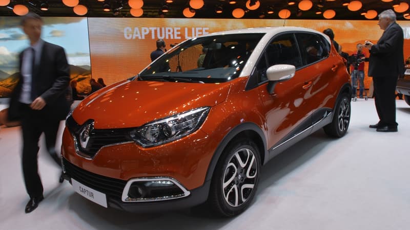 Le Renault Captur  est la quatrième voiture la plus vendue en 2015.
