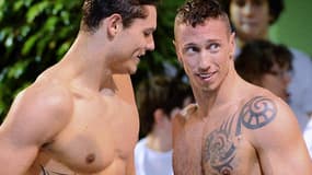 Florent Manaudou et Fred Bousquet