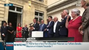Affaire Benalla: Emmanuel Macron se dit "seul responsable"